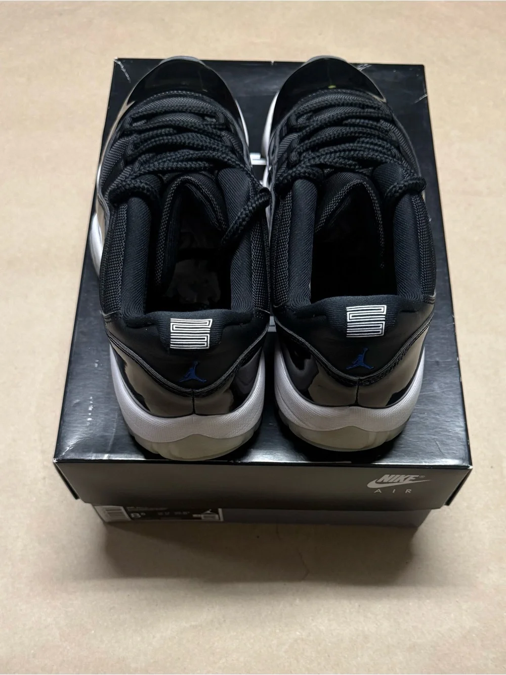 Nike Air Jordan 11 XI Retro Low Space Jam Mens size 8.5 Basketball Shoes Rare!